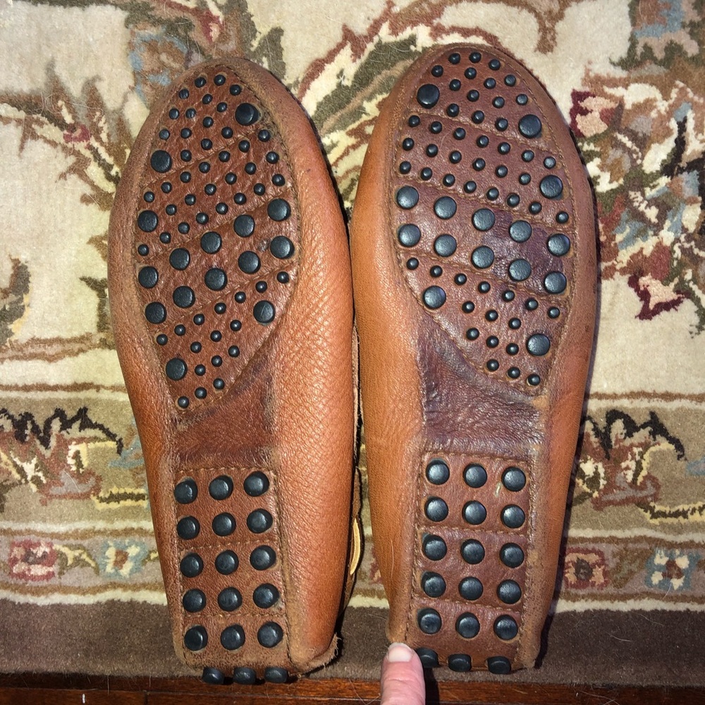 Minnetonka leather moccasins/loafers...Size 8 - Picture 4 of 7
